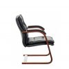 Բրիֆինգ աթոռ Burocrat, T-9927WALNUT-AV սև - Image 4
