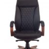 Ղեկավարի աթոռ Burocrat, T-9924WALNUT/black - Image 2