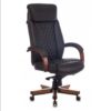 Ղեկավարի աթոռ Burocrat, T-9924WALNUT/black