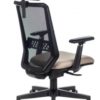 Ղեկավարի աթոռ Burocrat, EXPERT/սև TW-01/բեժ - Image 4