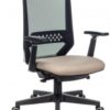 Ղեկավարի աթոռ Burocrat, EXPERT/սև TW-01/բեժ - Image 6