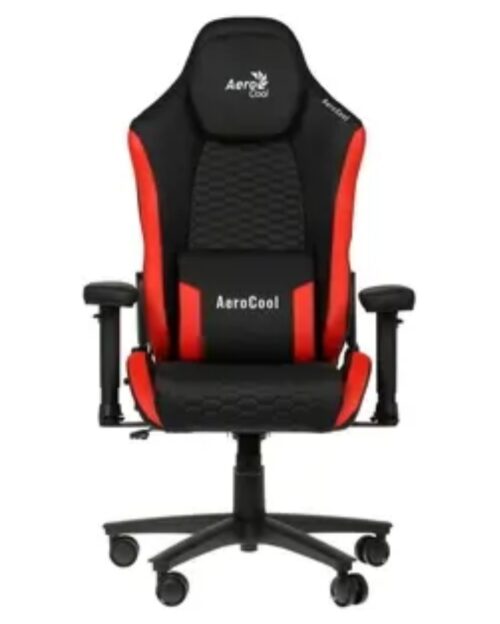 Խաղային աթոռ Aerocool, Crown Leatherette B/Red - Image 2