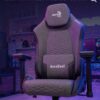Խաղային աթոռ Aerocool, Crown AeroWeave Ash black - Image 6