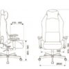 Խաղային աթոռ Burocrat, Knight T1 - Image 2