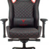 Խաղային աթոռ Burocrat, Knight Titan սև/կարմիր - Image 3