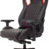 Խաղային աթոռ Burocrat, Knight Titan սև/կարմիր - Image 4