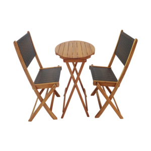 Բացօթյա կահույք, THINH PHU, TP 2042/ HUNTER Round Bistro set/brown